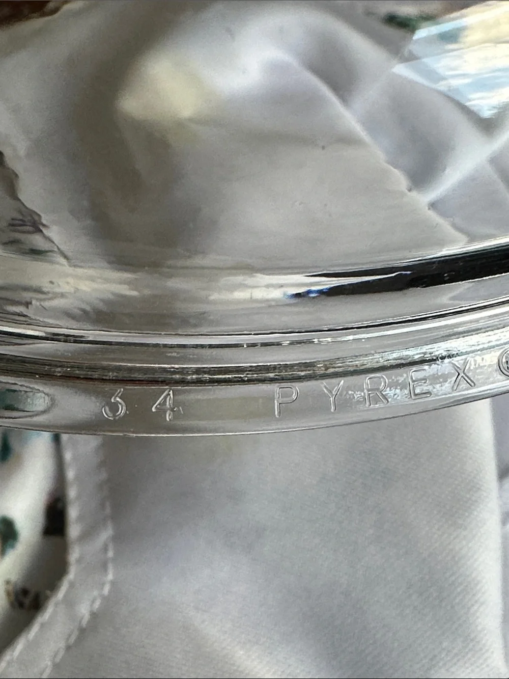 Pyrex Clear Glass replacement Lid